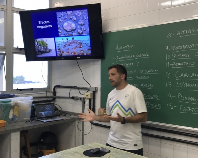 Investigador INIDEP brindó curso de postgrado en Brasil