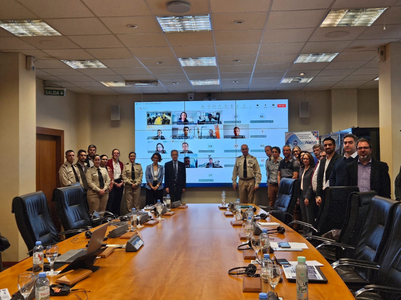 Investigador del INIDEP participó de un taller de la Prefectura Naval sobre hidroacústica