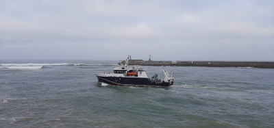 El BIP Mar Argentino del INIDEP realiza su primera campaña de investigación con la evaluación del langostino bonaerense