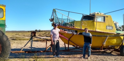 Economistas del INIDEP continúan trabajando junto a pescadores artesanales