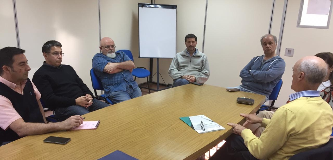 El Interventor del INIDEP se reunió en Puerto Madryn con referentes de instituciones científicas de Chubut