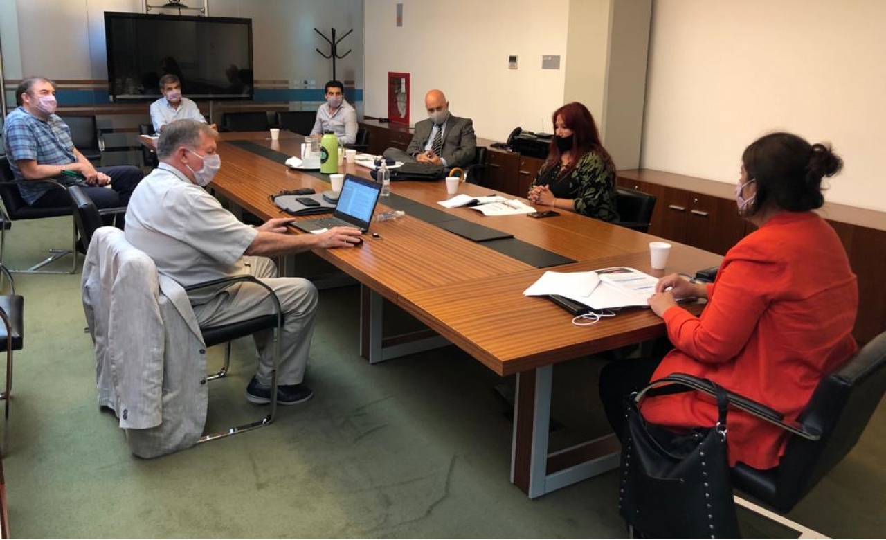 Autoridades del INIDEP se reunieron con Salvarezza y Castellani para tratar cuestiones vinculadas al personal del Instituto