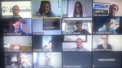 INIDEP presentó los resultados de la campaña de langostino ante el Consejo Federal Pesquero y CAPECA