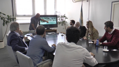 CENIDMAR: Baragiola y De Rosa se interiorizaron sobre el proyecto para el desarrollo de la Maricultura