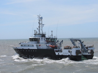 El buque de investigación Mar Argentino del INIDEP tiene nuevo capitán